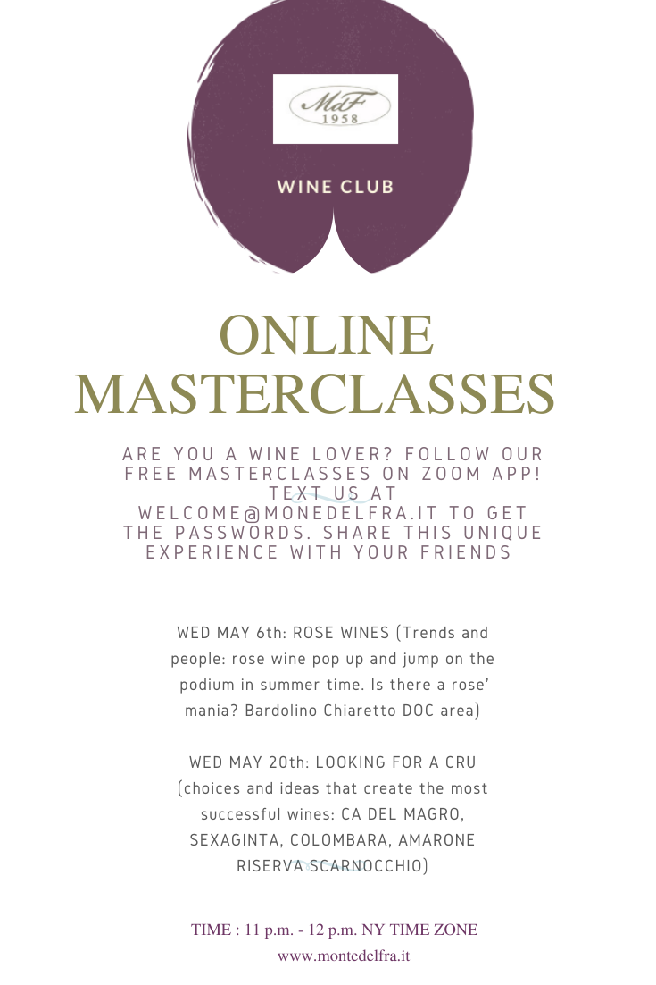 Join our free masterclasses on zoom MAY 6 AND 20TH