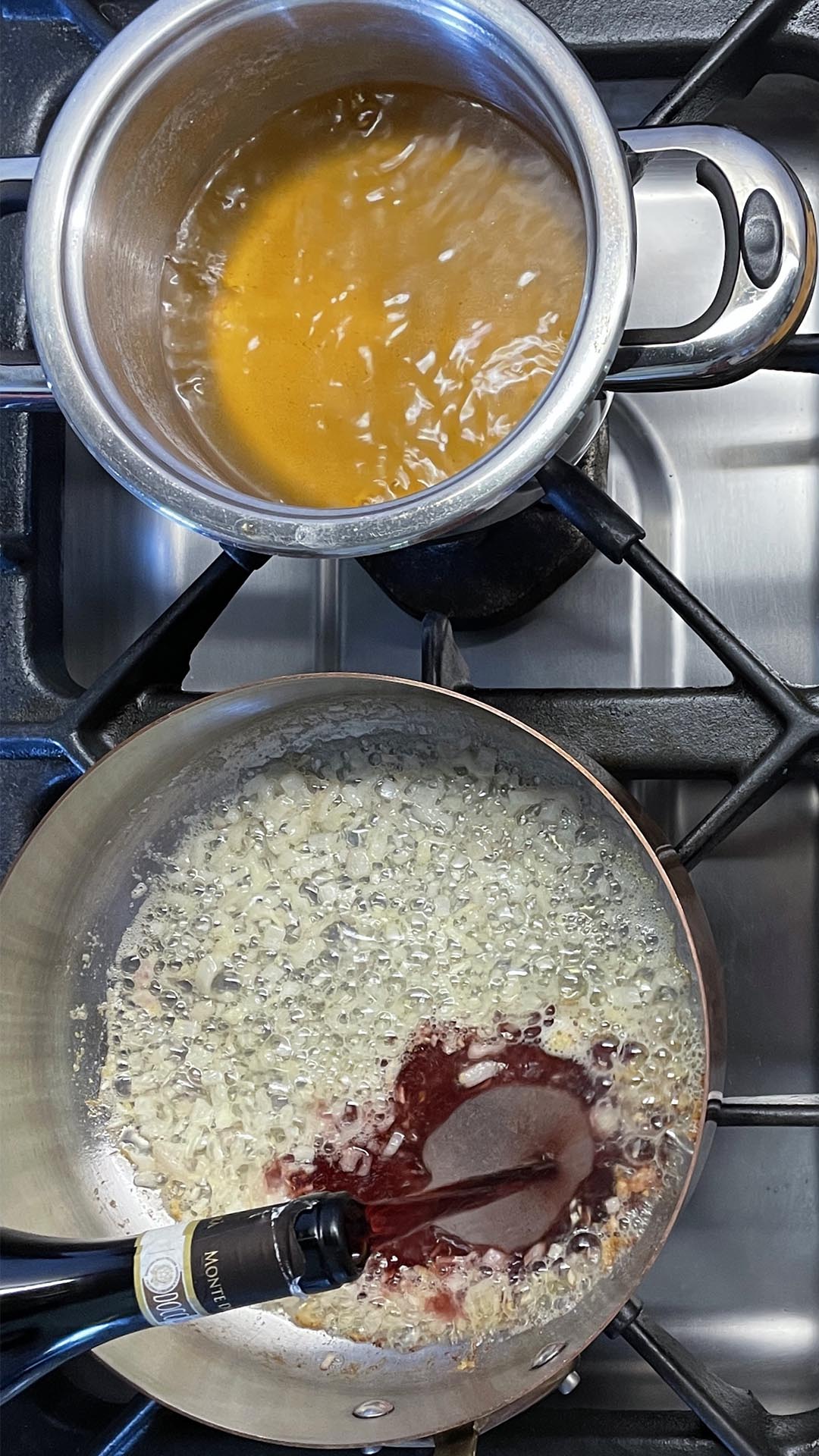 come cucinare il risotto all'amarone